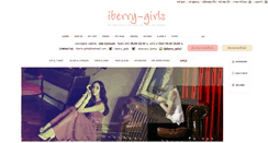 Desktop Screenshot of iberry-girls.com